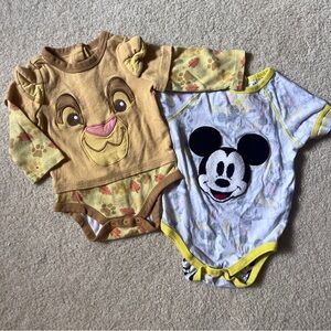 Disney baby bundle size 12-18m